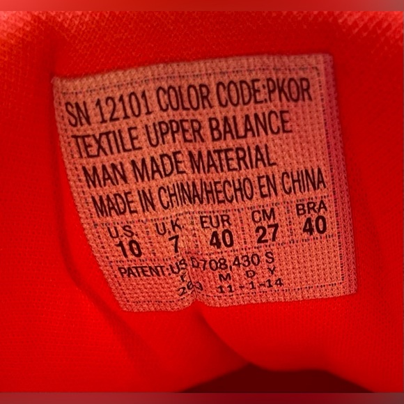 Skechers Skech air Women’s Sneakers - Size 10 - Pink and Orange - Picture 8 of 8